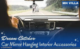 Handcrafted SAHAJ dream catcher for car interiors, Indian-made, adds a unique touch to your car decor