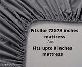 Elastic-fitted cotton bedsheet with 2 pillow covers, superfine quality in ethnic motifs, ideal for summer adults