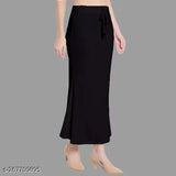 Polycotton fishcut shapewear petticoat for women, solid net design - DELTIN HUB, breathable, skin-friendly, comfortable, easy movement, suitable for sarees, lehengas, and gowns. Available in sizes 26 to 38 inches. Made in India