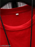 Printed cotton mens tshirt, short sleeves, XS (36in x 25in) - Indian fashion for men