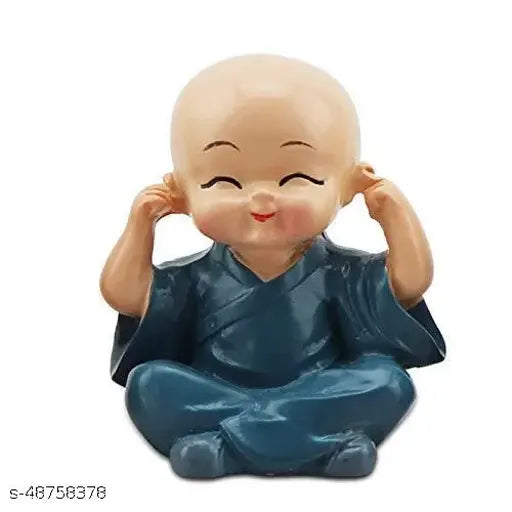 Fashionate resin deity figurine, Indian idol for car dashboard, 18x8x8 cm, 200g