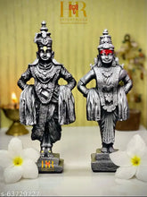 Premium quality, poly resin Vitthal Rukmini statue, ideal for home decor or gifting