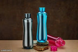 Multicolor, leak-proof QUPSY fridge water bottle for school, college, office (Pack of 6), 1000ml capacity, net quantity N10, 10x10x10 cm, 0.2 kg weight, made in India