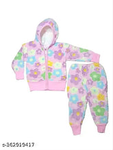 Wool new born baby sweater with hoodie & pant, printed net design in various sizes (0-1 Years) from India