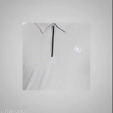 Black or Gray FASHA Men's Full Sleeve T-Shirt, regular fit, casual style, printed pattern. Soft polyester material ensures comfort during all seasons. Durable and anti-fading treatment for long-lasting color. Available in sizes S, M, L, XL. Made in India