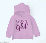Trandy printed long sleeve 100%fleece hoodie for winter, cotton fabric, best choice for girls aged 1-11 years