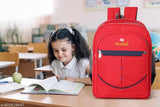 60L waterproof polyester school bag for 5th to 10th class, durable design with adjustable straps