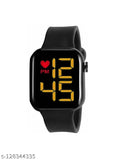 LED Display Smart Kids Watch, digital dial for boys and girls, free size, made in India