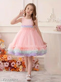 Cotton kids party wear combo, full sleeve dresses in various sizes from 18-24 months to 10 years. India origin
