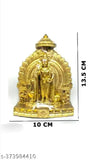 Large poly resin statue of LORD MURUGAN/SRI MURUGA/KARTHIKEYA (10cmL x 13.5cmH x 4cmW). God Idol from India