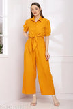 XXL poly crepe jumpsuit set for women, stylish shrug with dress for parties, weddings, or events