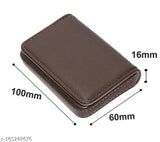 Black textured faux leather credit/debit card wallet with 12 slots, for men and women. Size: 10.75 x 8 x 2.5 cm