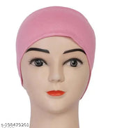 Muslim cotton canvas under hijab cap, self-design head wrap for women, export quality pack of 1 from India