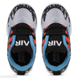 Kids Boys Lace-Up Mesh Running Shoes - Trendy, Comfortable, & Light-up Sole for Boys (Pack of 1)