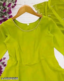 Georgette short-sleeved classic fashion gown for women, solid net XS to XXL sizes on mannequin