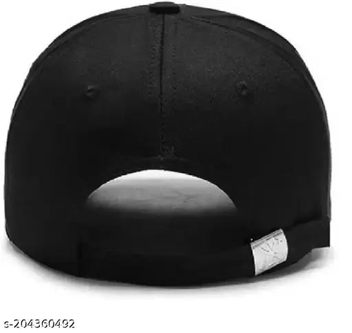 Solid cotton baseball cap - KINGS CAP, India-origin for unisex fashion