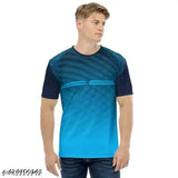 Unisex solid polyester sports jersey, short sleeves, sizes XXS-XL. Athletic wear on mannequin