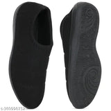 Textured textile slip-on ballerinas (rokvok style), women's size IND-7, IND-8