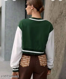 Colorblocked fleece long-sleeve suit, Indian-made, S - XL sizes available