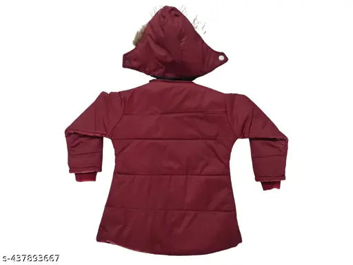 Solid nylon jacket for kids, 18-24 months, made in India