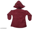 Solid nylon jacket for kids, 18-24 months, made in India