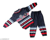 Striped woolen sweater for boys, warm & soft knitwear in various sizes (6-5yrs), Indian origin