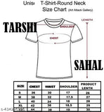 Stylish cotton blend round neck men's t-shirt, printed design, three-quarter sleeves, India origin