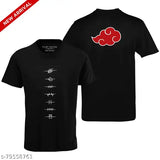 Naruto Anti Village Symbols 100% Cotton T-Shirt, short sleeves, relaxed fit, perfect for summers & early winters