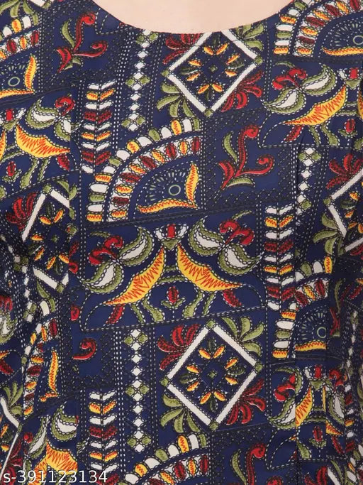 Women's Red Printed Crepe Top & Shorts Nightsuit - Indian-inspired loungewear with playful print, relaxed fit, and luxurious crepe fabric for ultimate comfort