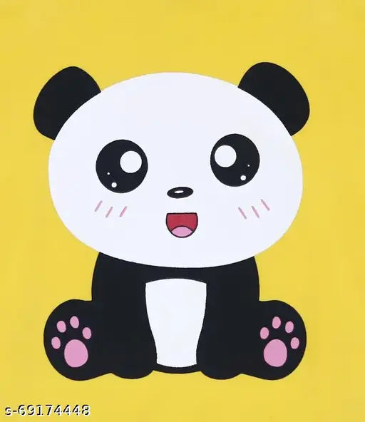 Cotton blend hoodie, girls panda print with long sleeves, soft for 2-3 years (size 12in x 16in x 12in)