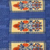 Floral fleece blanket set (5 pieces), extra-durable Polar Fleece for year-round use. Perfect for warm beds or AC blankets, free size (90in x 60in), made in India