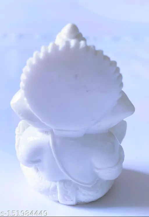 Resin Ganesha idol figurine, 10cm high, unbreakable Indian souvenir