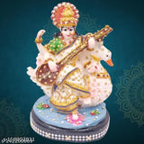 Saraswati poly resin statue, beautiful Indian goddess Saraswati murti