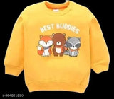 Modern polycotton sweater for boys, printed net pattern in various sizes: 2-3yrs, 3-4yrs, 4-5yrs, 5-6yrs, 6-7yrs. Made in India