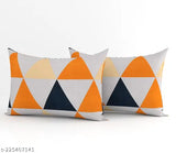 Classy geometric print, superfine cotton Super King Size bedsheet (108x108 inches/275x275 cm) with 2 pillow covers - LOPUNNY