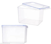 Transparent clear large LockFresh403 plastic storage container, ideal for grains, pulses, rice, wheat - airtight, 10800 ML, handy for organizing household and pantry items