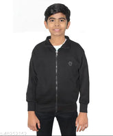 Cotton blend solid color children's jacket, perfect for cold weather and winter gifts