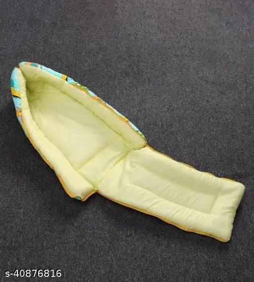 Green cotton new born baby sleeping bag by Online Traders, 0-9 months, long sleeves