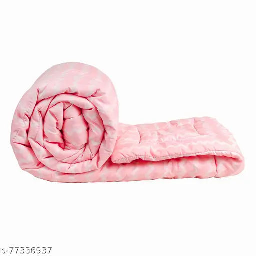 King-sized cotton comforter set, printed design, premium down filling, cozy for bedroom