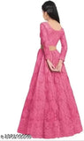 Embroidered net lehengha choli with dupatta set for girls, short sleeves, various sizes available (2-14 years), India origin