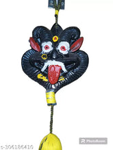 Plastic medium size Drishti doll for auspicious vibes and success, Indian folk art decor (15cm x 50cm x 0.5cm)