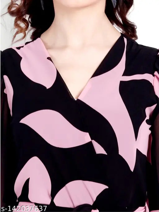 Georgette printed net jumpsuit for women and girls, trendy Bollywood-style new arrival