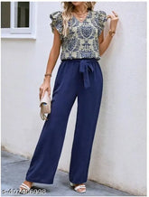 Classic Lycra jumpsuit for women, printed net with short sleeves, size S (36in bust, 52in length, 34in waist), Indian origin