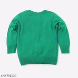 Acrylic long sleeve printed net cool sweater for baby, 12-18 Months, India origin