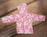 Wool winter season printed net long sleeve newborn clothing, gender-neutral for 0-3 months, India origin