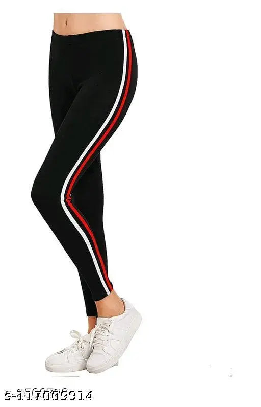 Solid lycra yoga jegging for women, fitness wear in neutral color, made in India