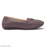 Synthetic leather perforated bellies for women and girls, trendy ethnic fashion footwear in various sizes