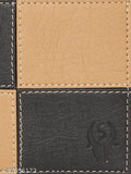 Brown PU bi-fold wallet with 9 card slots, 2 currency pockets, 2 secret compartments, coin pocket, transparent ID window, zippered compartment, and interior polyester lining. Perfect for men's essentials organization on various occasions like Diwali, birthdays, weddings, etc. Made in India