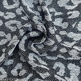 Grey 100% cotton throw blanket, soft, plush, warm & cozy - ideal for couch, bed, or sofa chair