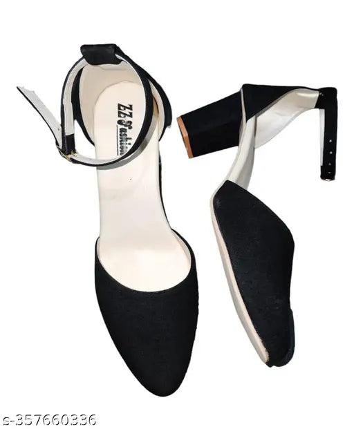 Patent leather formal slip-on half shoes for women in solid pattern, perfect for work and formal events